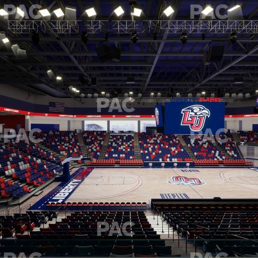 Liberty Arena - Section Loge Box 8 Seat View