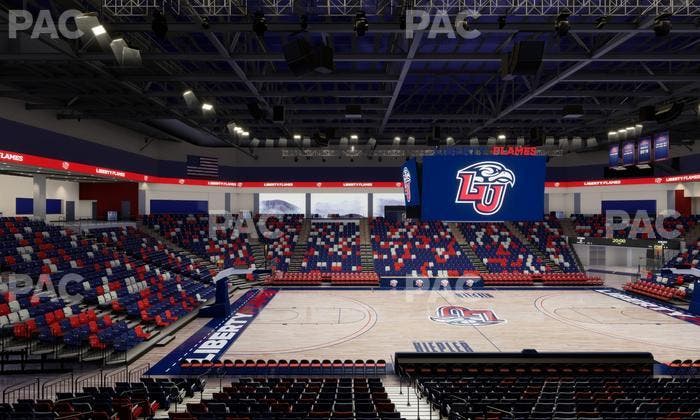 Liberty Arena - Section Loge Box 8 Seat View