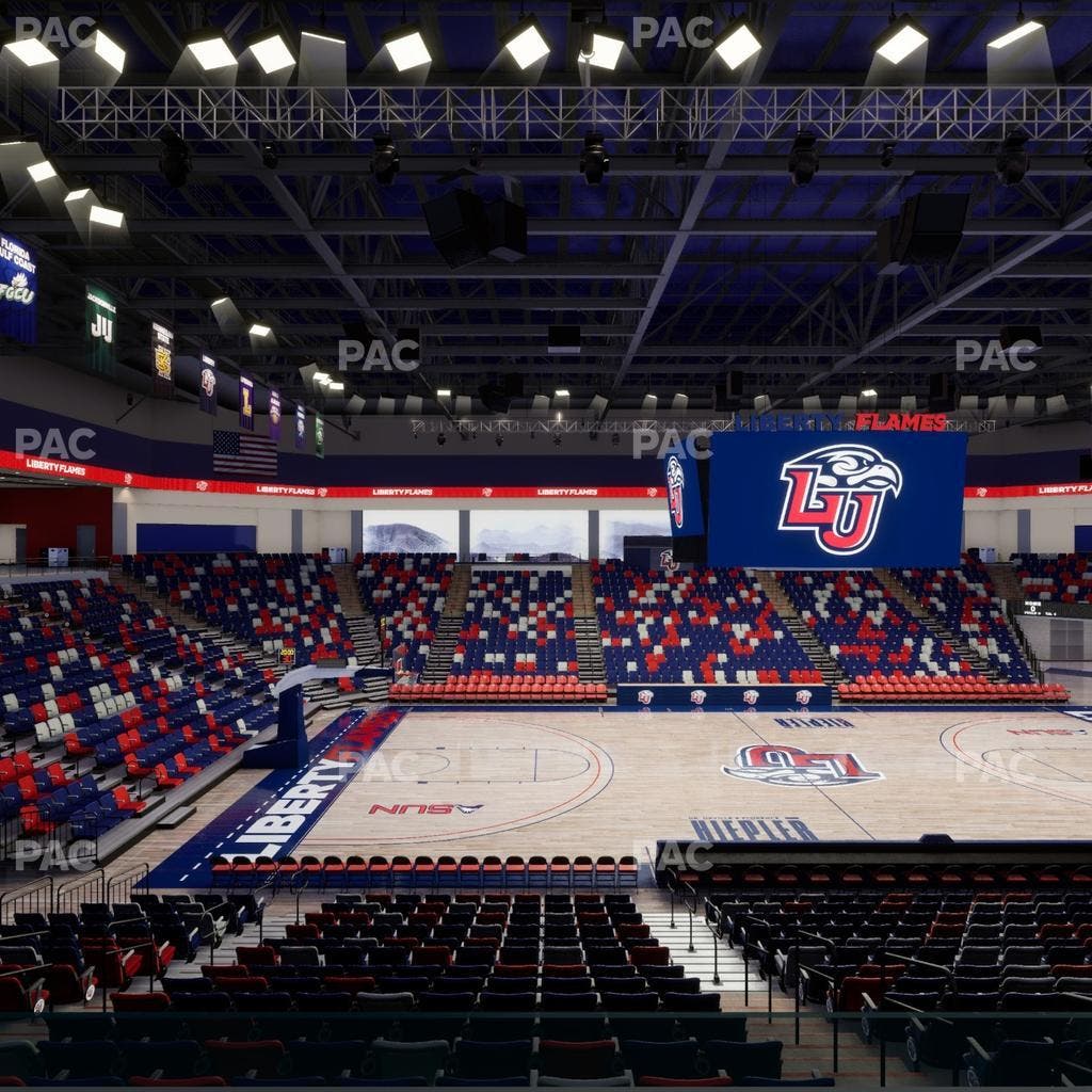 Liberty Arena - Section Loge Box 8 Seat View