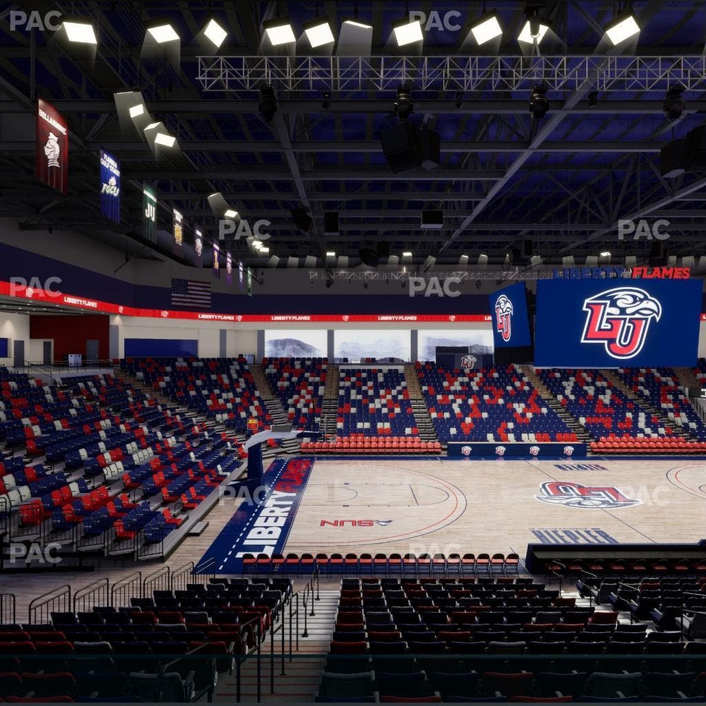 Liberty Arena - Section Loge Box 9 Seat View