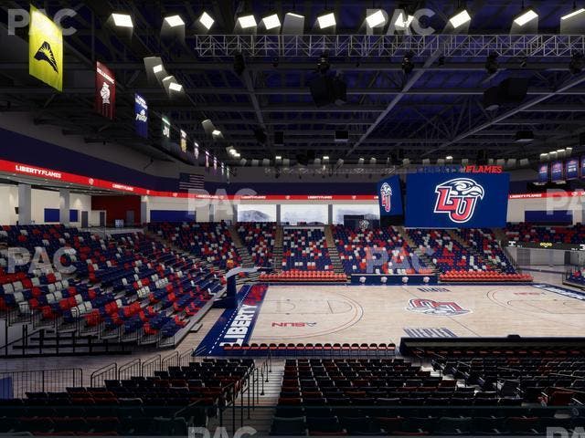 Liberty Arena - Section Loge Box 9 Seat View