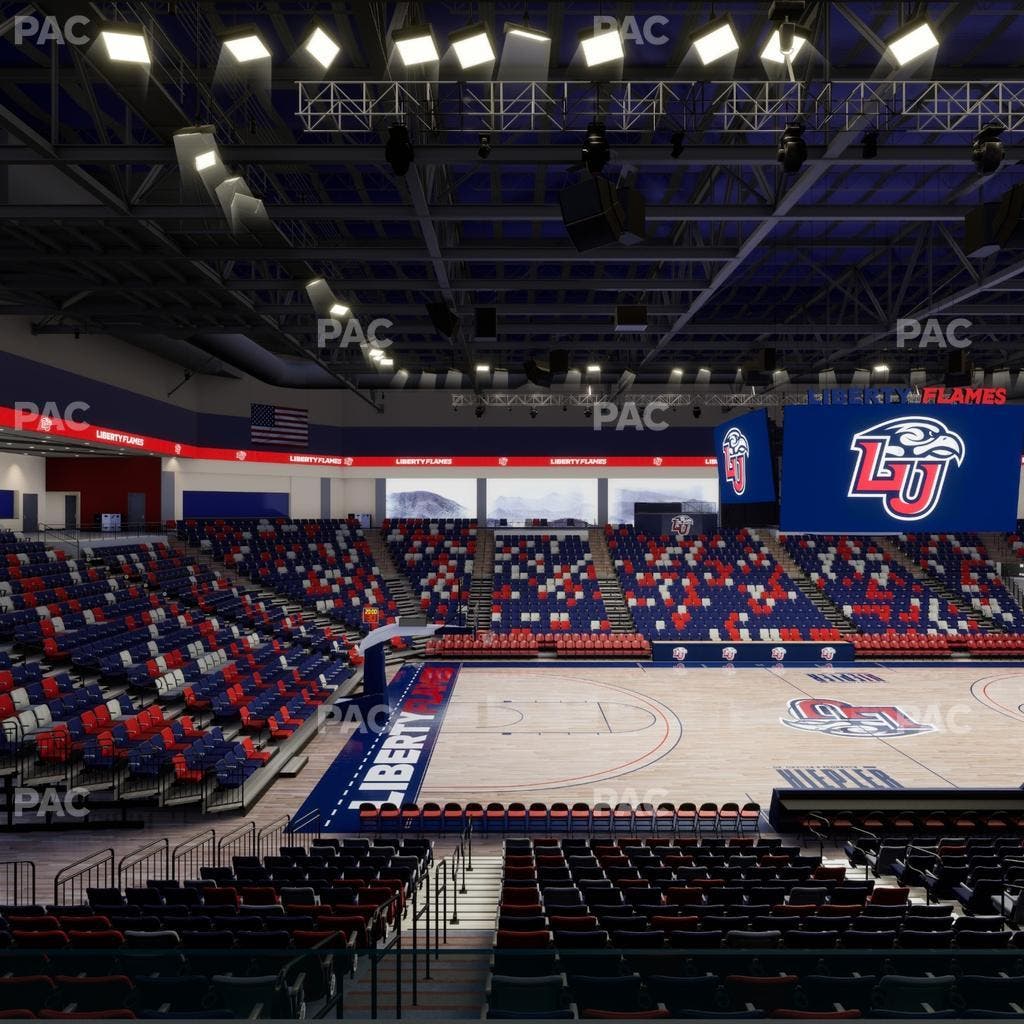 Liberty Arena - Section Loge Box 9 Seat View