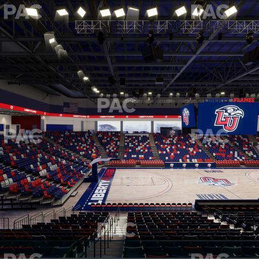 Liberty Arena - Section Loge Box 9 Seat View