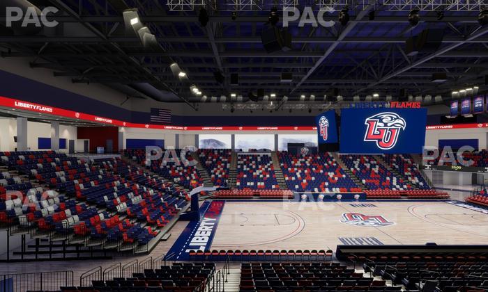 Liberty Arena - Section Loge Box 9 Seat View