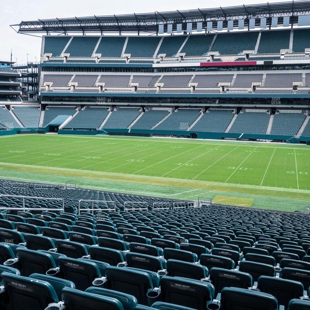Lincoln Financial Field - Section 102 Seat View