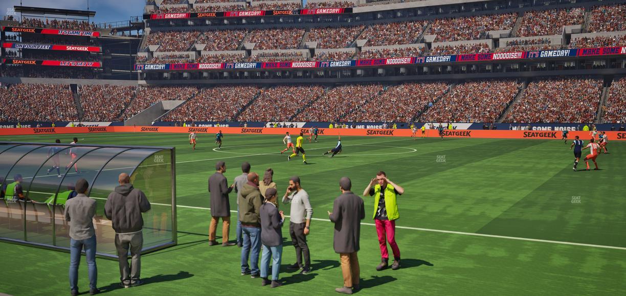 Lincoln Financial Field - Section 103 Seat View