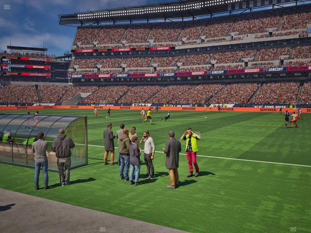 Lincoln Financial Field - Section 103 Seat View