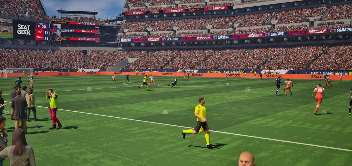 Lincoln Financial Field - Section 104 Seat View