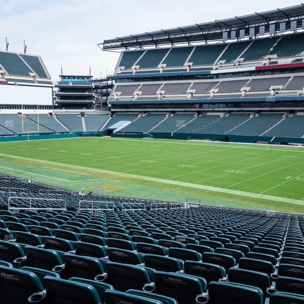 Lincoln Financial Field - Section 104 Seat View