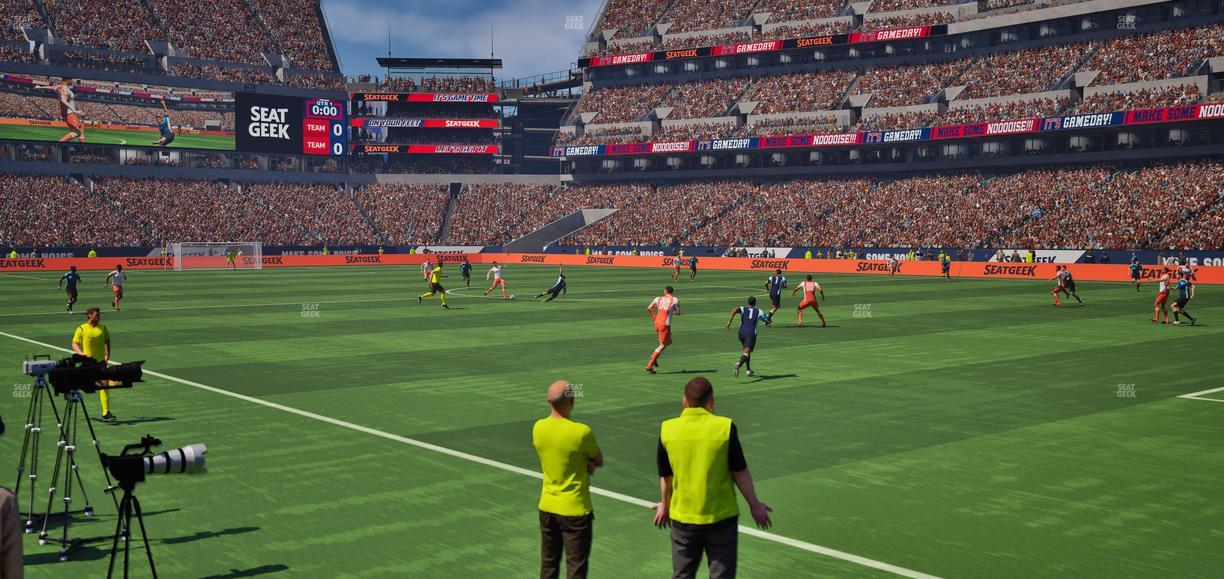 Lincoln Financial Field - Section 105 Seat View