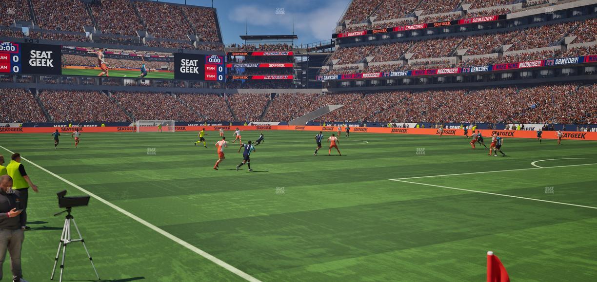 Lincoln Financial Field - Section 106 Seat View