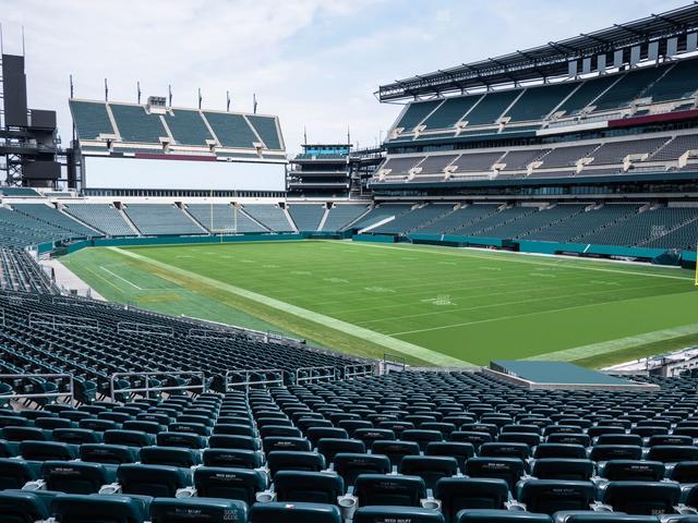 Lincoln Financial Field - Section 106 Seat View