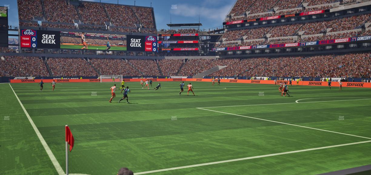 Lincoln Financial Field - Section 107 Seat View