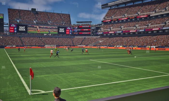 Lincoln Financial Field - Section 107 Seat View