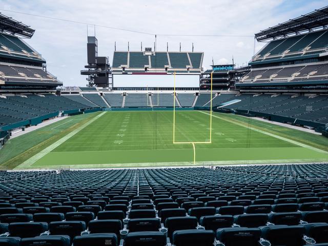 Lincoln Financial Field - Section 109 Seat View