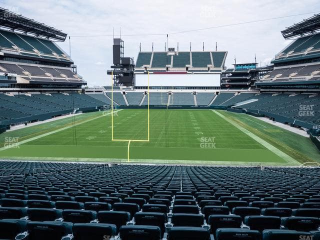 Lincoln Financial Field - Section 110 Seat View