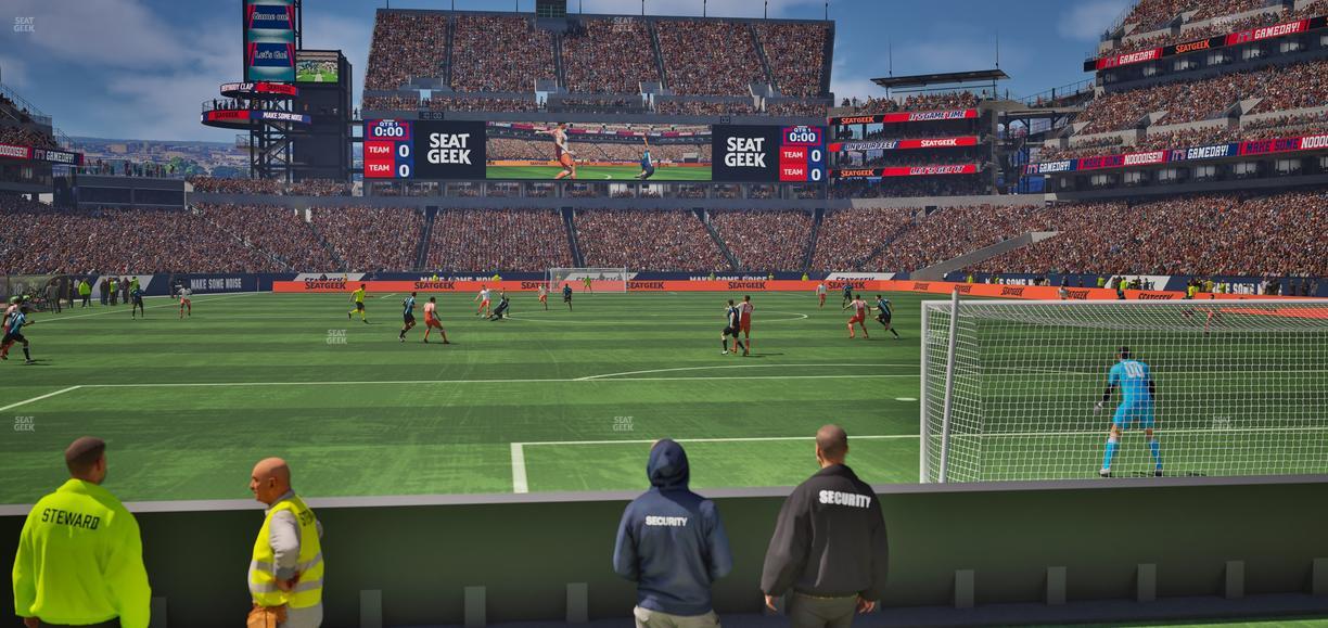 Lincoln Financial Field - Section 110 Seat View