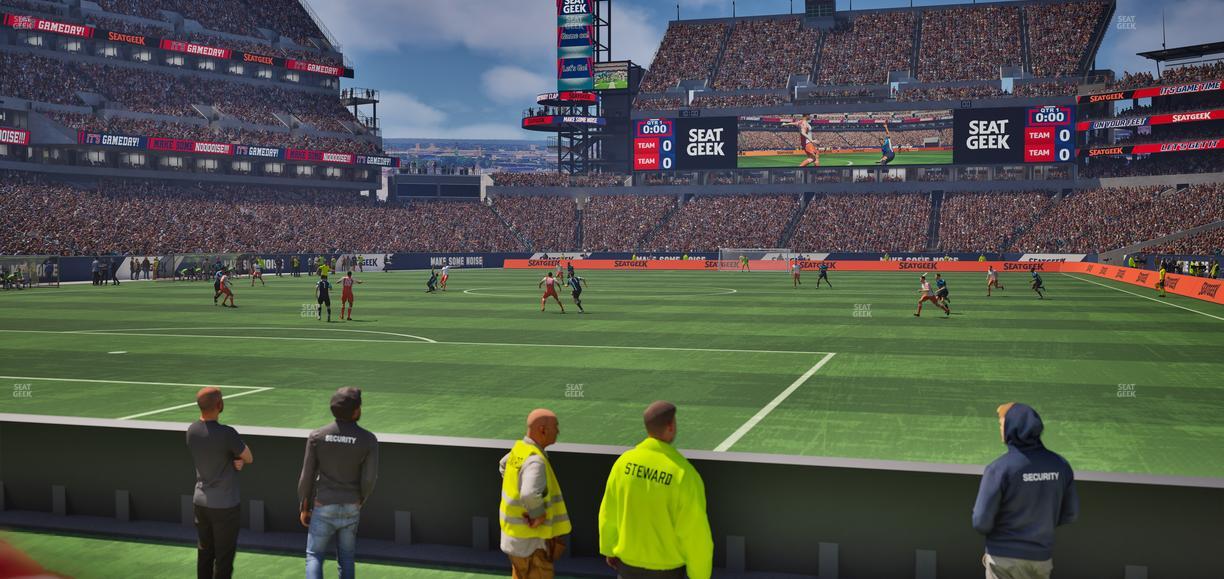 Lincoln Financial Field - Section 112 Seat View