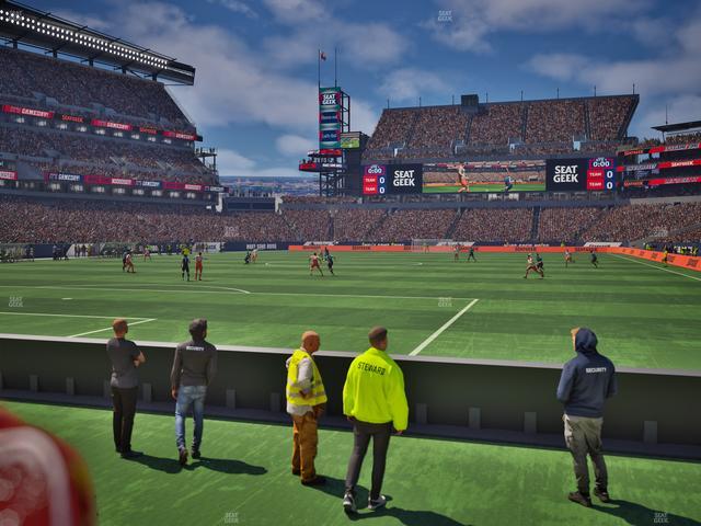 Lincoln Financial Field - Section 112 Seat View