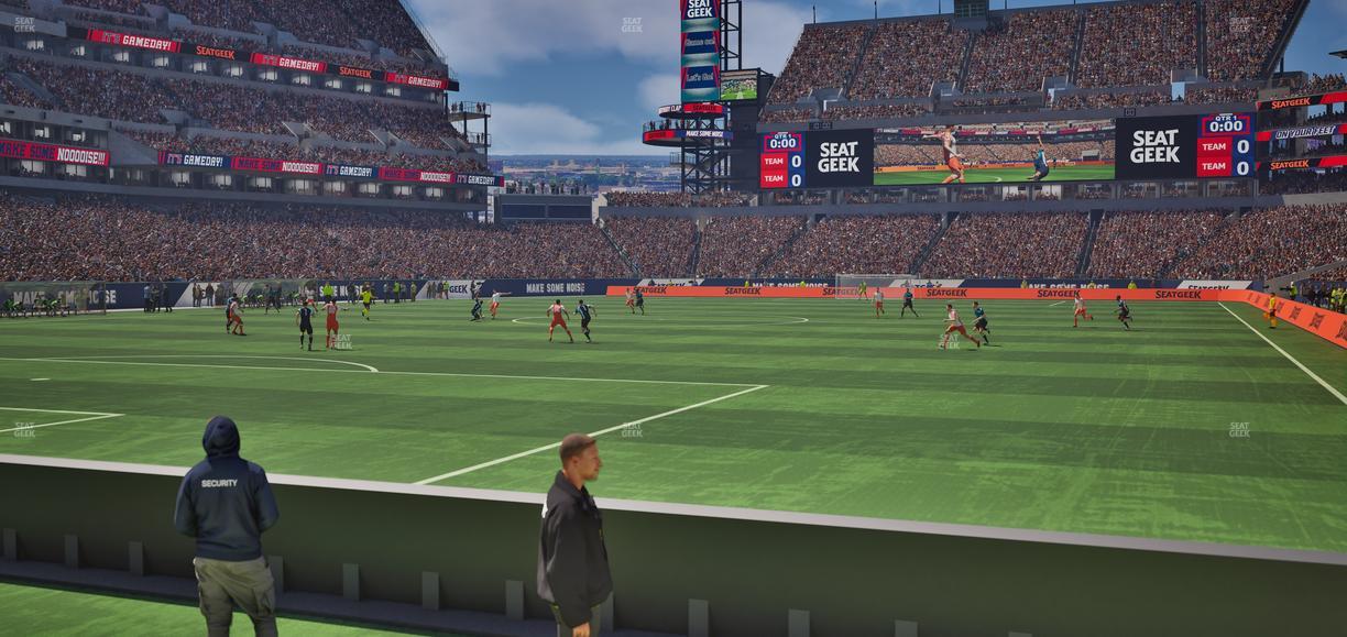 Lincoln Financial Field - Section 113 Seat View