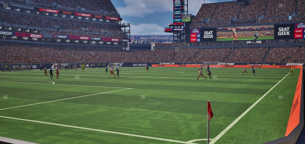 Lincoln Financial Field - Section 114 Seat View