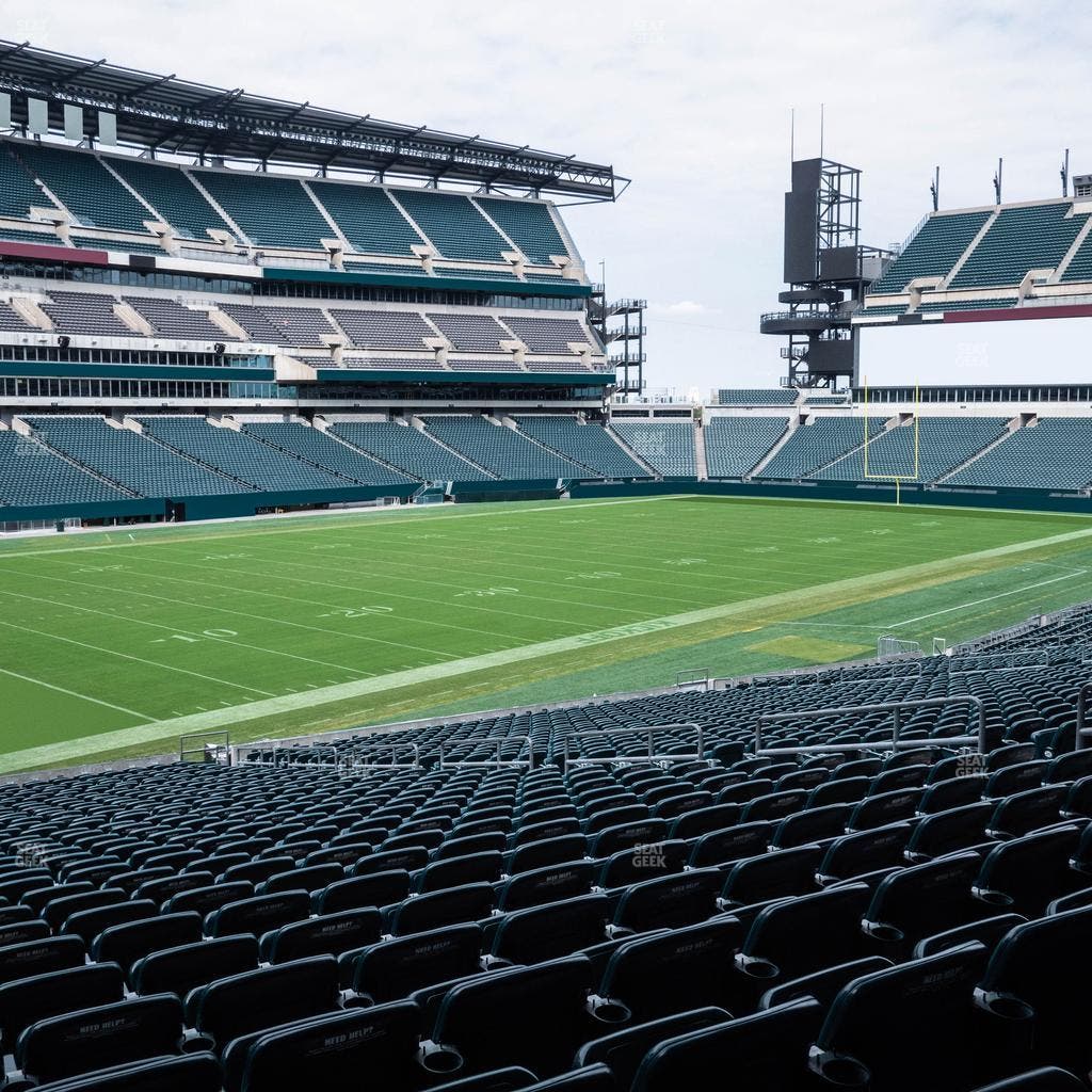 Lincoln Financial Field - Section 114 Seat View