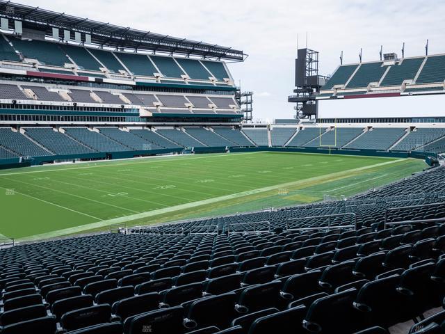 Lincoln Financial Field - Section 114 Seat View
