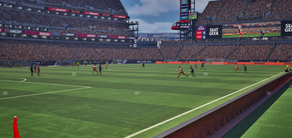 Lincoln Financial Field - Section 115 Seat View