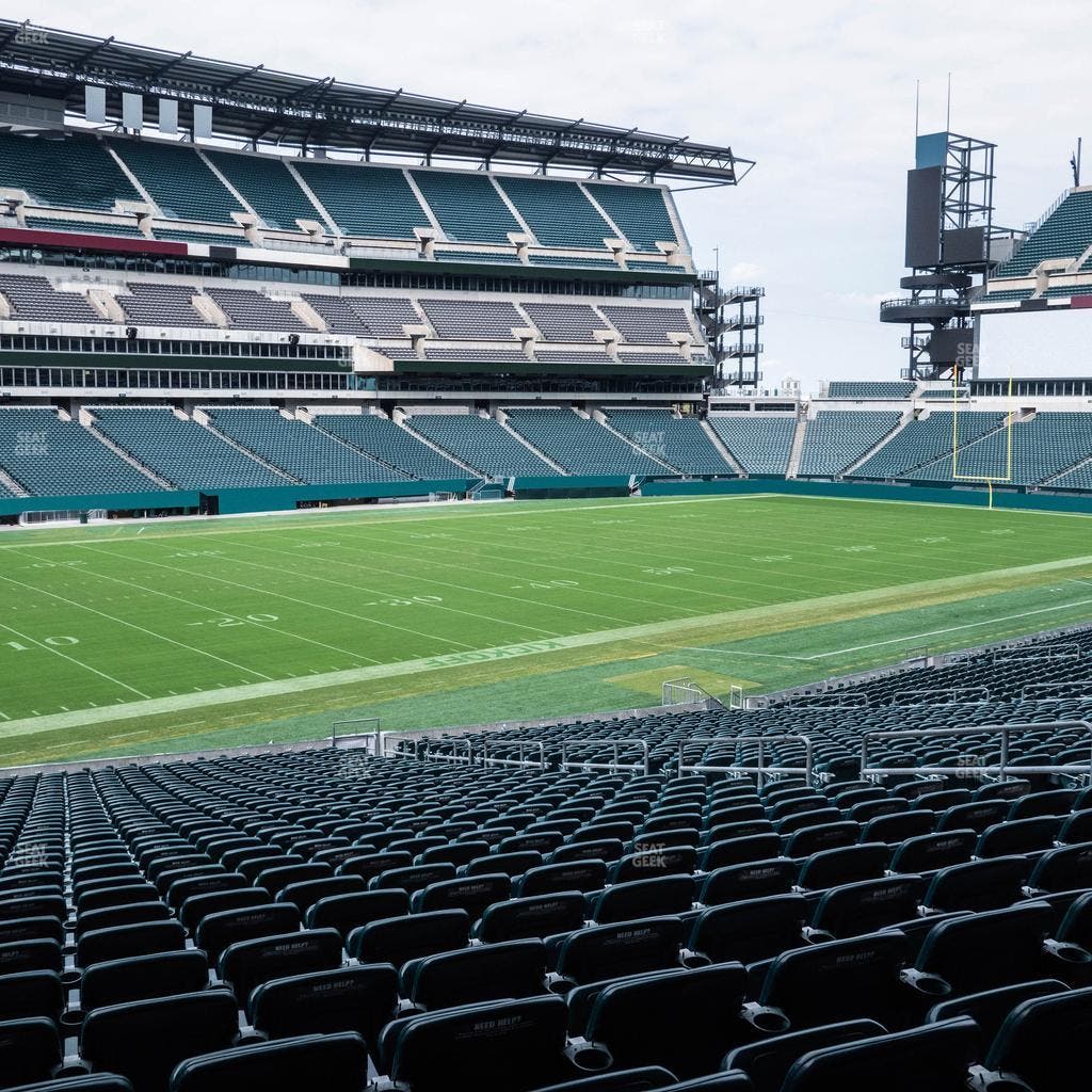 Lincoln Financial Field - Section 115 Seat View