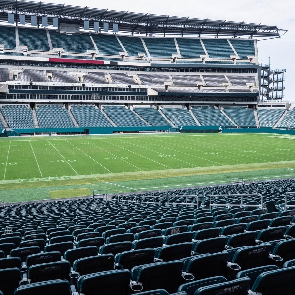 Lincoln Financial Field - Section 117 Seat View