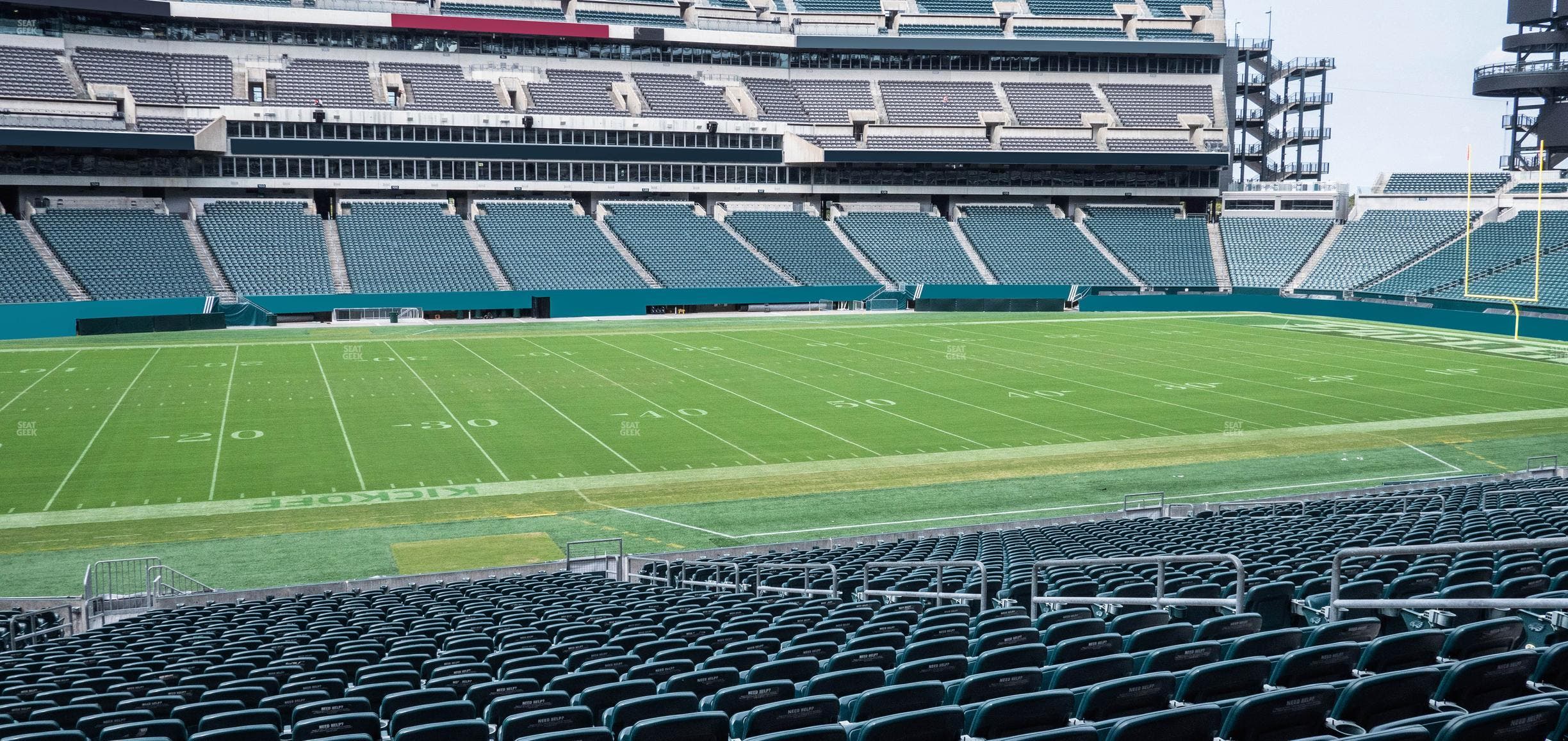 Lincoln Financial Field - Section 117 Seat View