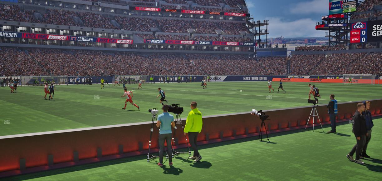 Lincoln Financial Field - Section 117 Seat View