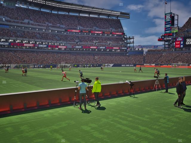 Lincoln Financial Field - Section 117 Seat View