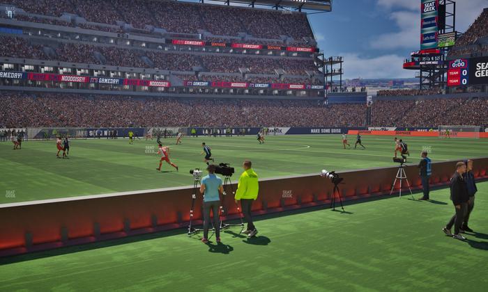 Lincoln Financial Field - Section 117 Seat View