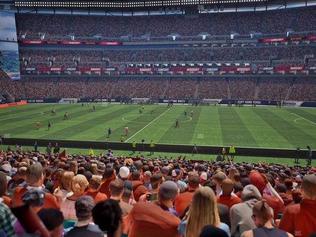 Lincoln Financial Field - Section 121 Seat View Lincoln Financial Field - Section 121 Seat View