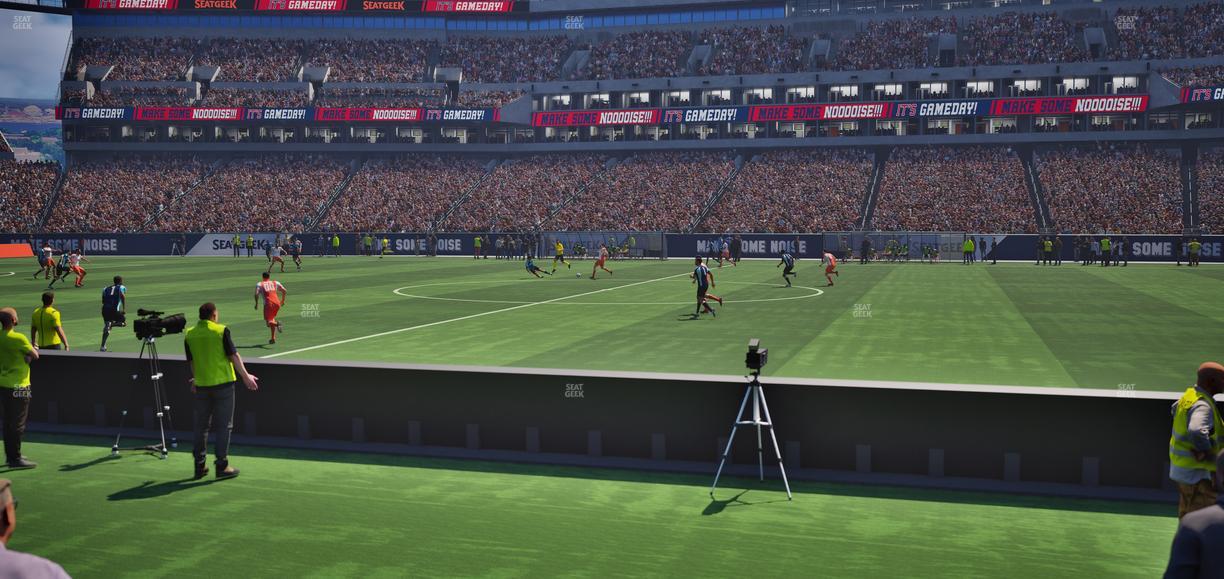 Lincoln Financial Field - Section 121 Seat View