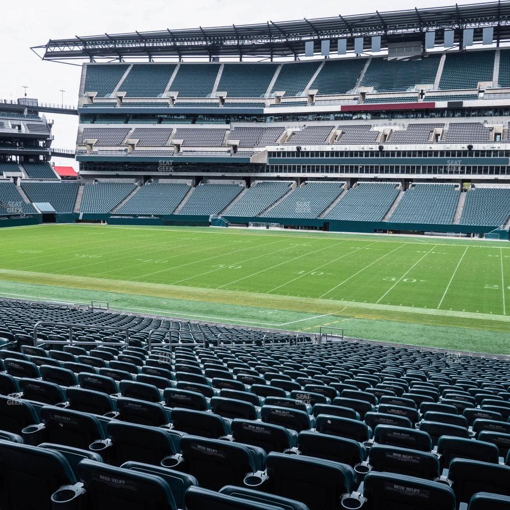 Lincoln Financial Field - Section 121 Seat View