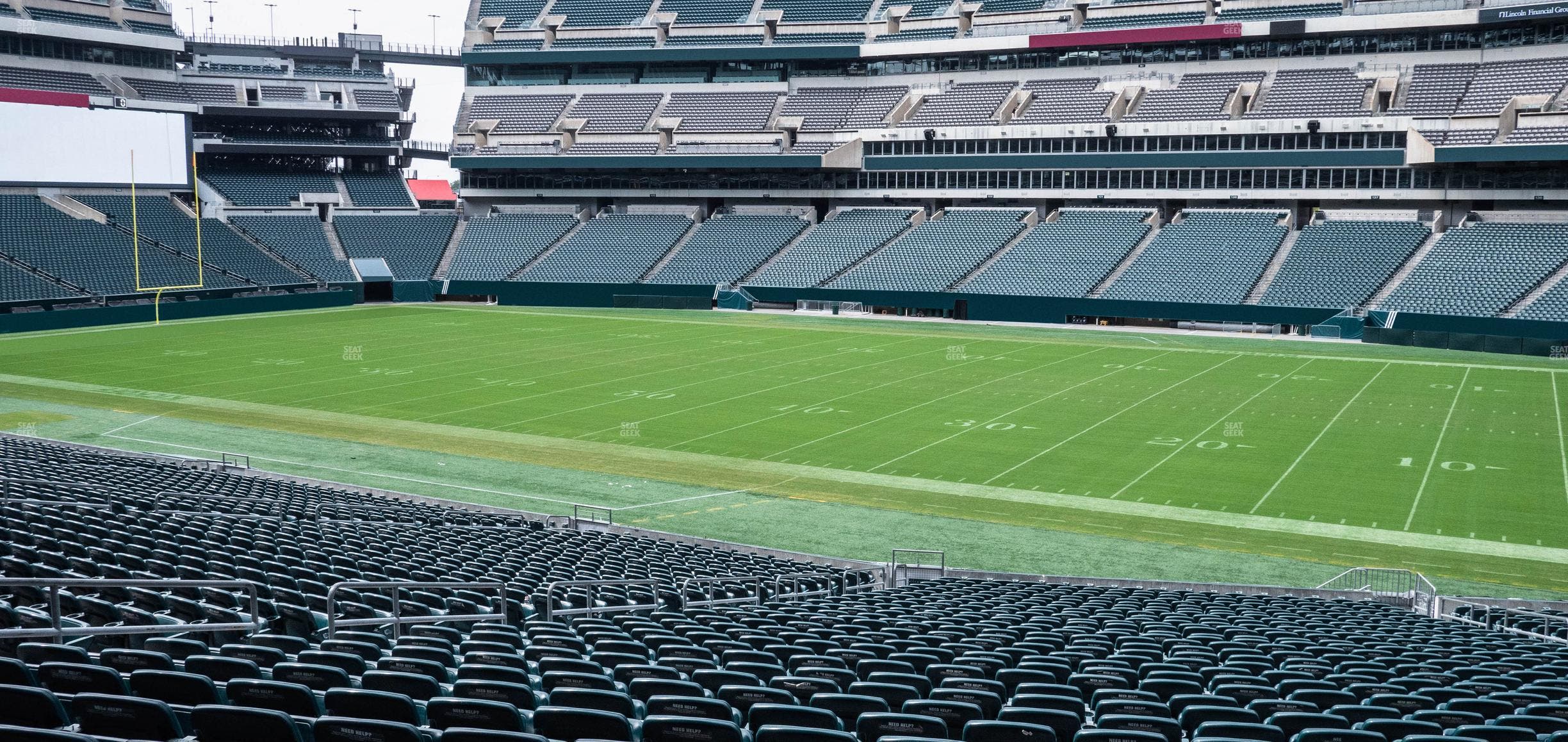 Lincoln Financial Field - Section 122 Seat View