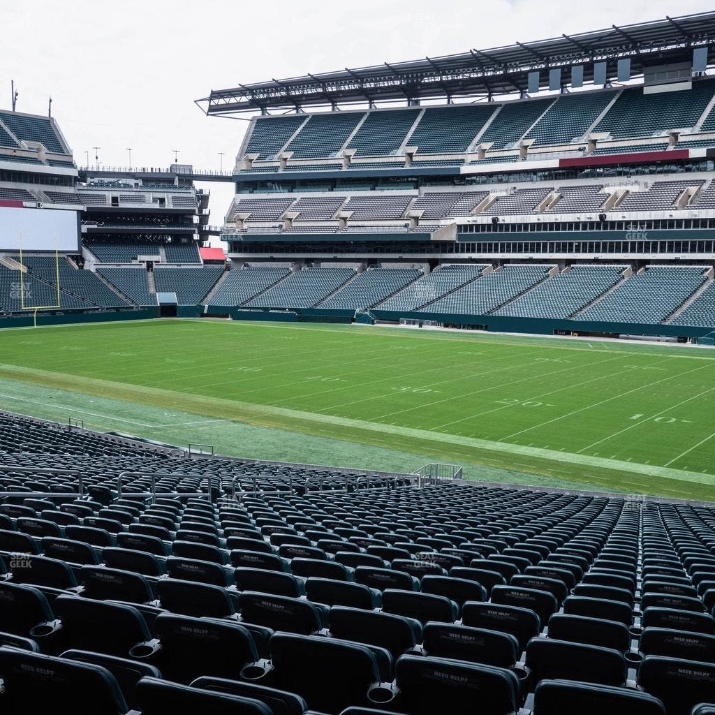 Lincoln Financial Field - Section 123 Seat View