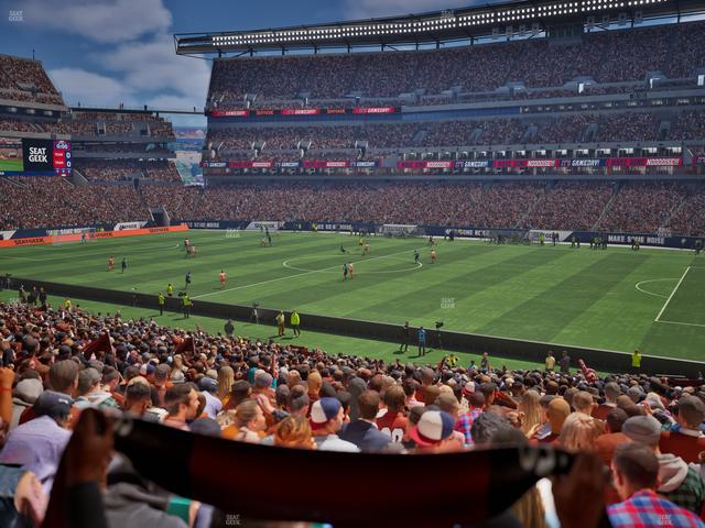 Lincoln Financial Field - Section 123 Seat View Lincoln Financial Field - Section 123 Seat View