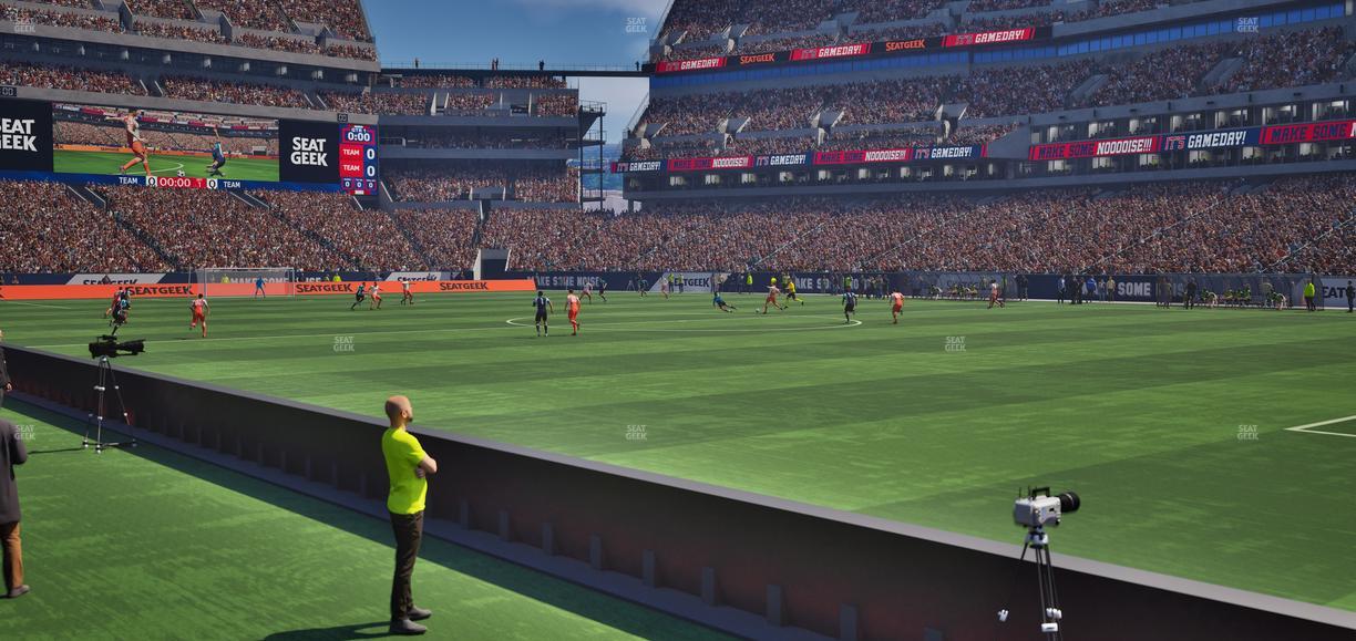 Lincoln Financial Field - Section 124 Seat View