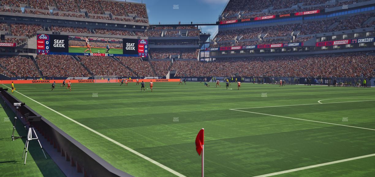 Lincoln Financial Field - Section 125 Seat View