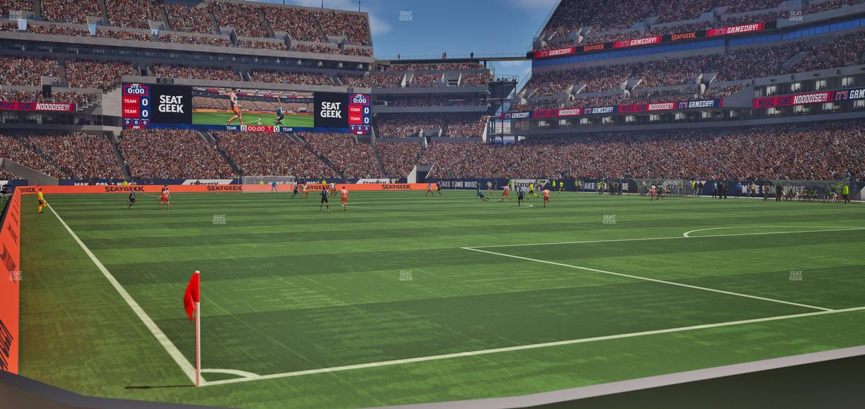 Lincoln Financial Field - Section 126 Seat View