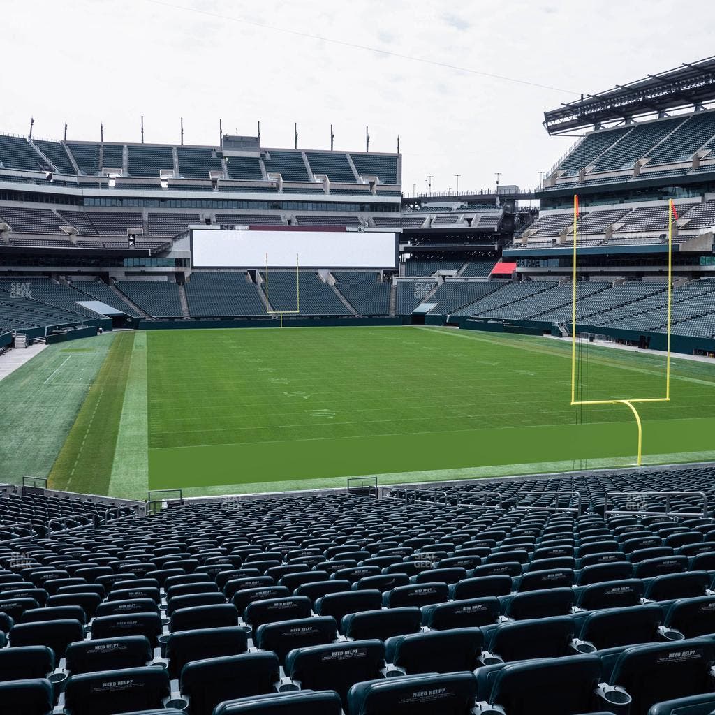 Lincoln Financial Field - Section 127 Seat View