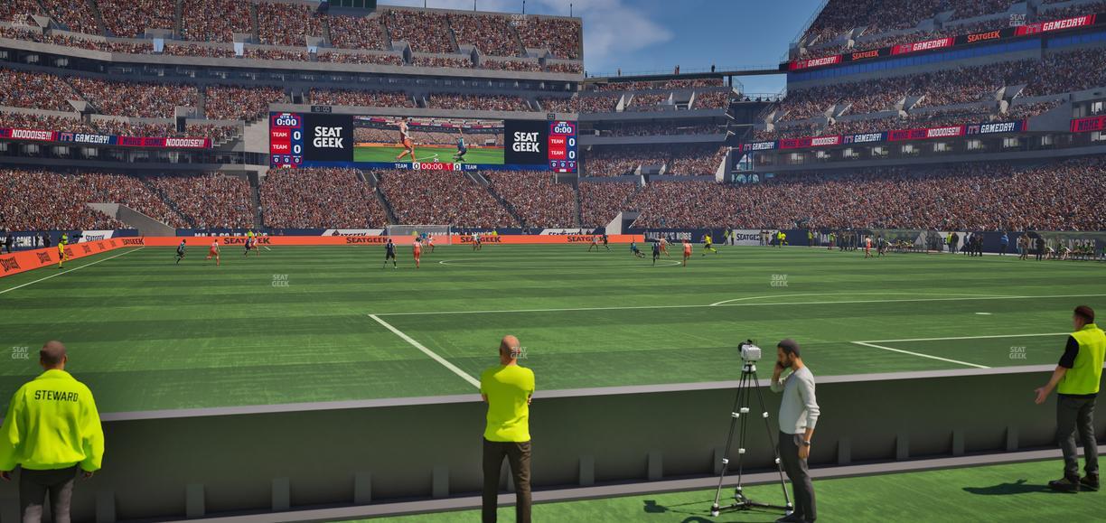 Lincoln Financial Field - Section 128 Seat View