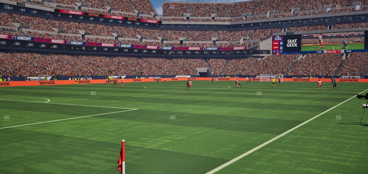 Lincoln Financial Field - Section 134 Seat View