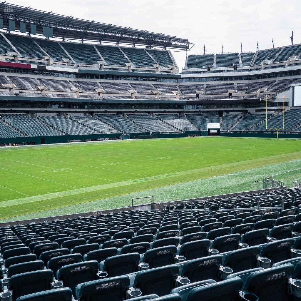 Lincoln Financial Field - Section 134 Seat View