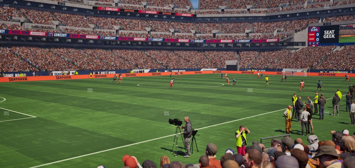 Lincoln Financial Field - Section 135 Seat View