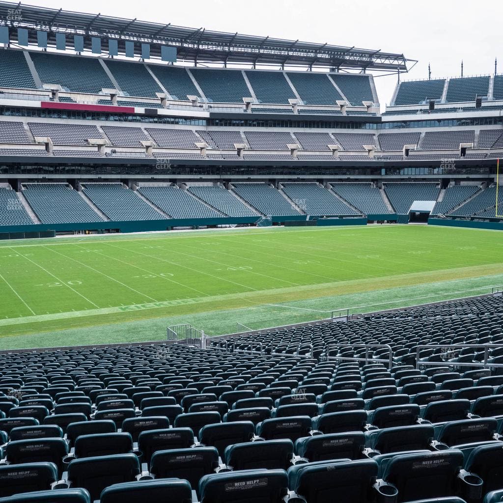 Lincoln Financial Field - Section 136 Seat View