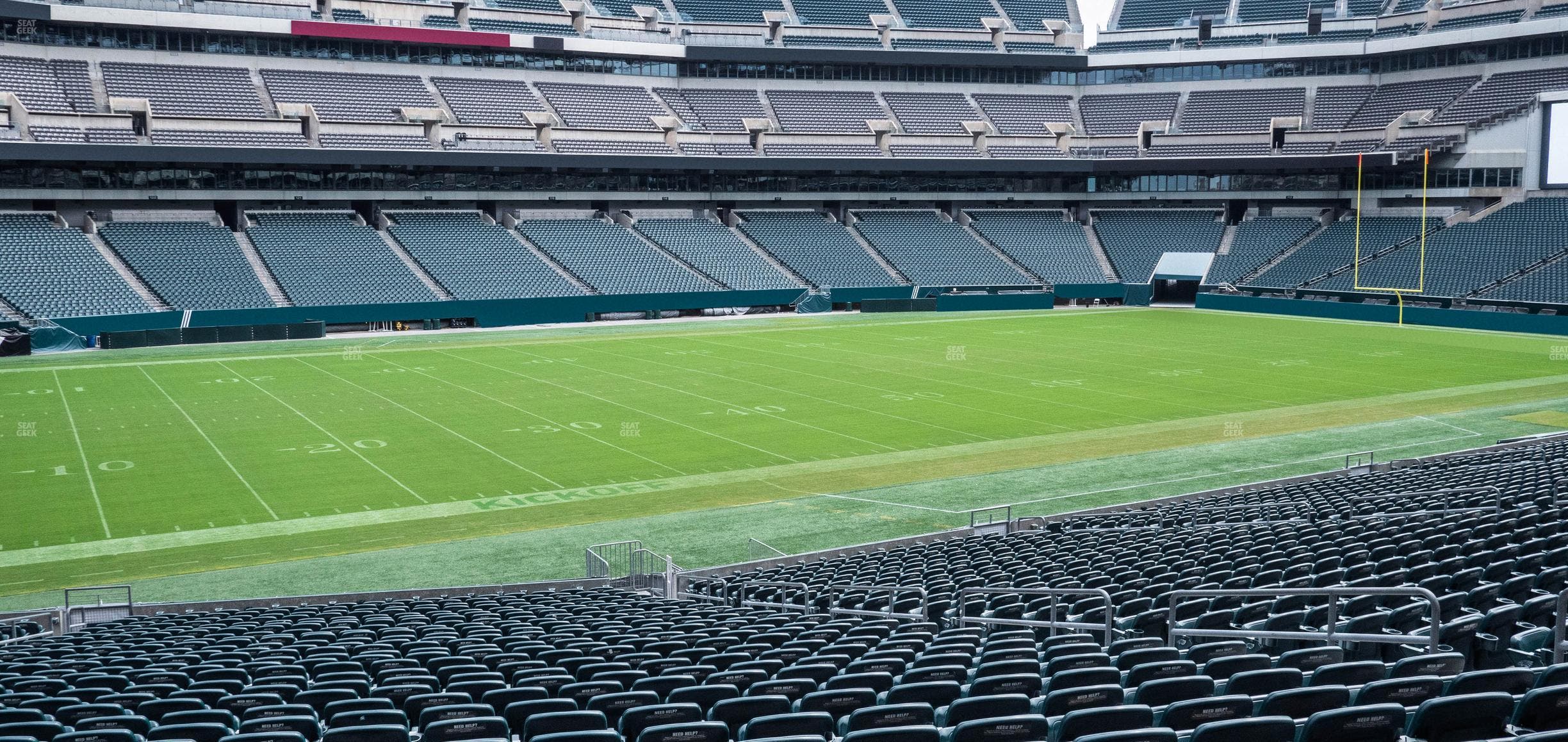Lincoln Financial Field - Section 136 Seat View